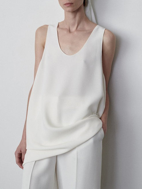 Minimalism Solid Casual Vest